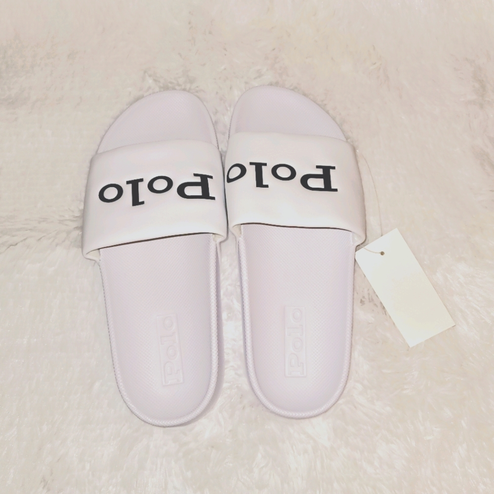 NWT Size 10 Polo Slides